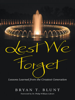 cover image of Lest We Forget